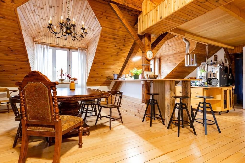 Rooftop 180M2 Loft With Private Sauna, Bratislava Exterior photo